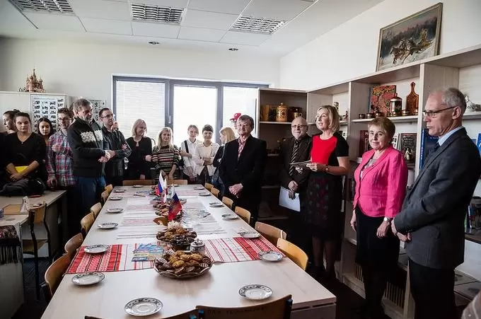 Otwarcie Gabinetu Fundacji - Russkiy mir