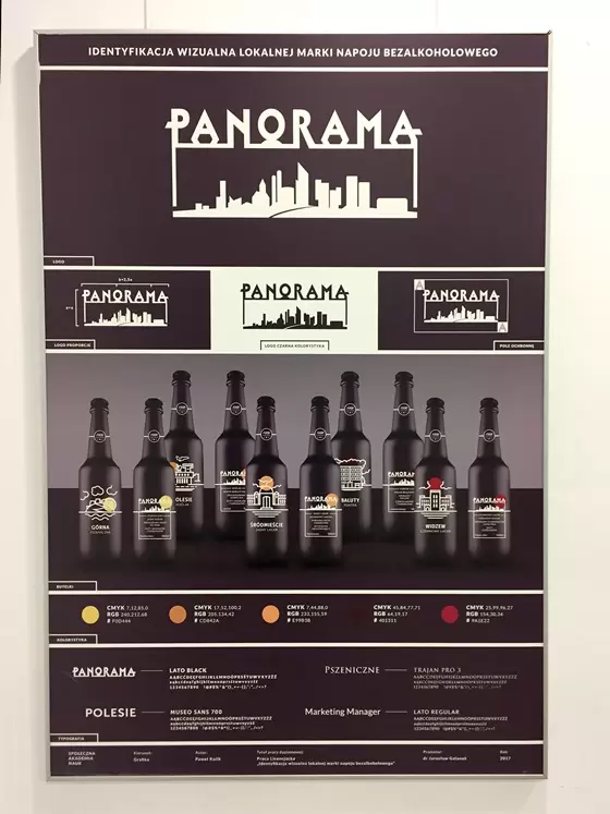 Wystawa dyplomów licencjackich z kierunku Grafika SAN  