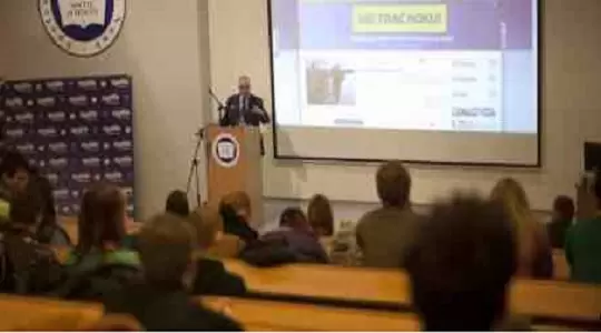 Wykład „Polska polityka obronna” w SAN w Łodzi