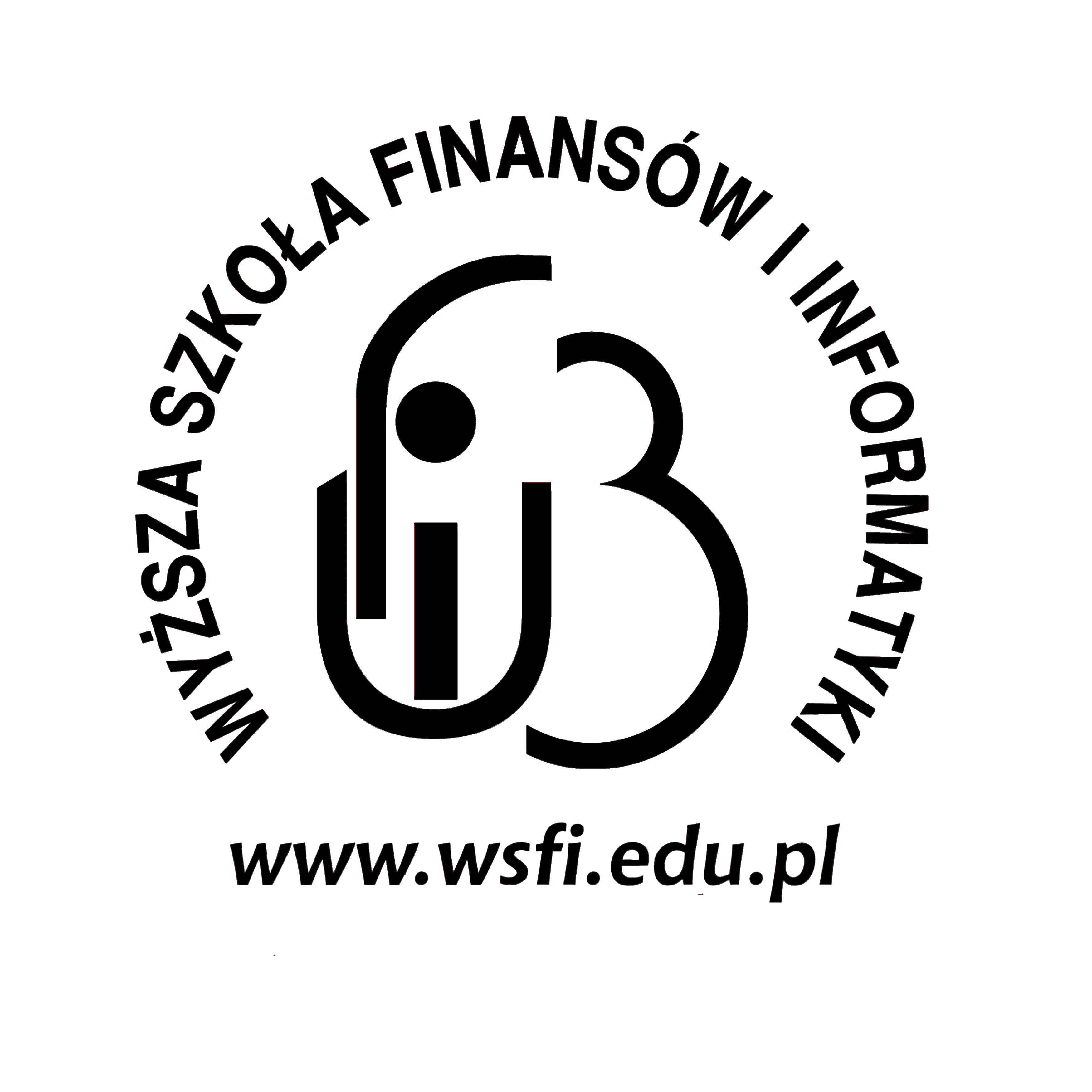 Logo Wyższa Szkoła Finansów i Informatyki (WSFI) im. prof. J. Chechlińskiego <small>(Uczelnia niepubliczna)</small>