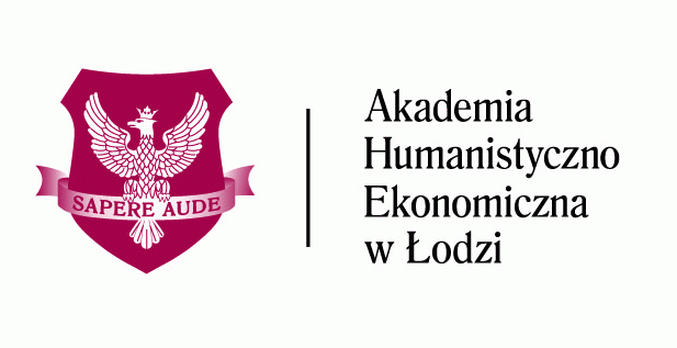 Logo Akademia Humanistyczno-Ekonomiczna (AHE) w Łodzi <small>(Uczelnia niepubliczna)</small>