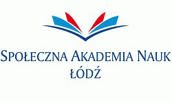 Logo Społeczna Akademia Nauk (SAN) Łódź <small>(Uczelnia niepubliczna)</small>